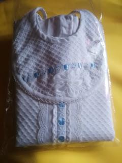 Hoy os traigo un jesusito de bebe para talla de 0-3 meses...