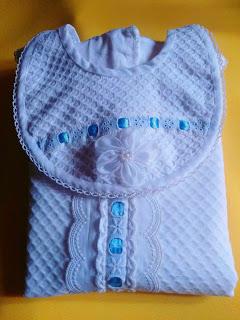 Hoy os traigo un jesusito de bebe para talla de 0-3 meses...