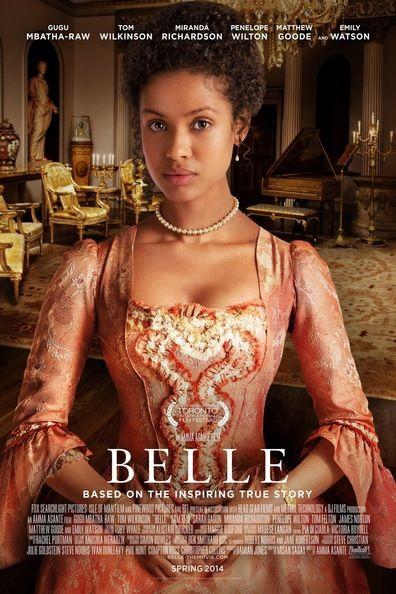 BELLE follows the story of Dido Elizebeth Belle, biracial daughter of Admiral Sir John Lindsay and an enslaved woman named Maria Belle. Raised by her aristocratic great-uncle Lord Mansfield and his wife, Belle's lineage affords her certain privileges, yet the color of her skin prevents her from fully participating in the traditions of her social standing. // dir. by Amma Asante, 2014.: 