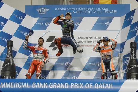 MotoGP 2016 Gran Premio de Catar: el campeón empieza con buen pie.