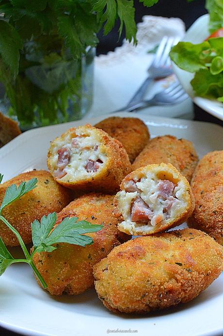 Croquetas de jamón serrano