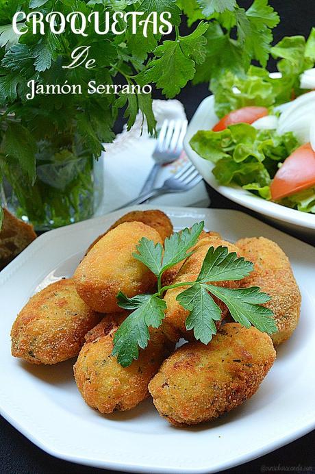 Croquetas de jamón serrano