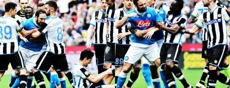 Gonzalo Higuaín pelea con árbitro y compañeros