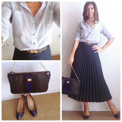 Looks e ideas con falda plisada