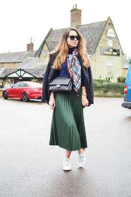 Looks e ideas con falda plisada