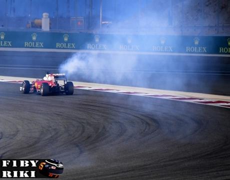 Para Vettel el fallo del motor fué una sorpresa