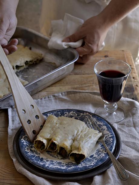 CANELONES DE CARNE