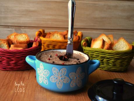 Paté casero al coñac