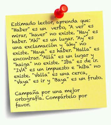 REFLEXIÓN SOBRE LAS FALTAS DE ORTOGRÁFIA