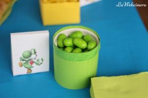 Mesa dulce y salada para cumpleaños