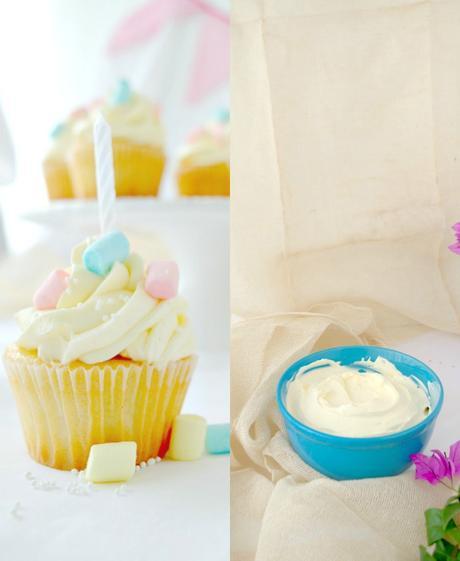 Cupcakes sorpresa de almendra con crema de yuzu - Una galleta, un cuento - Marzo - La Bella durmiente Cupcakes sorpresa de almendra con crema de yuzu - Una galleta, un cuento - Marzo - La Bella durmiente