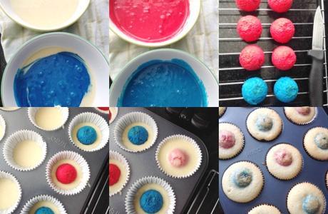 Cupcakes sorpresa de almendra con crema de yuzu - Una galleta, un cuento - Marzo - La Bella durmiente Cupcakes sorpresa de almendra con crema de yuzu - Una galleta, un cuento - Marzo - La Bella durmiente