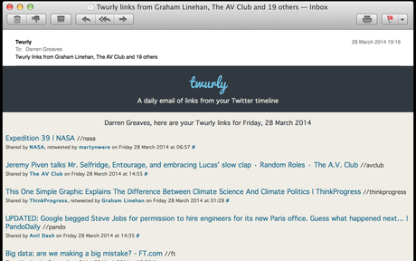 Usa esta herramienta para recopilar los enlaces que se comparten en Twitter