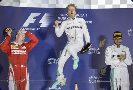 Formula 1:  Nico Rosberg gana el GP de Bahrein.