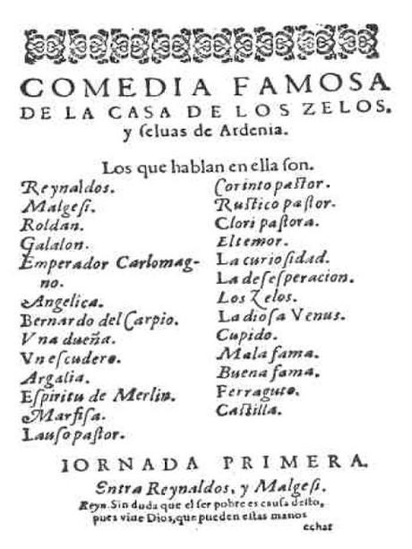 [Celebrando Miguel Cervantes] Hoy, casa celos