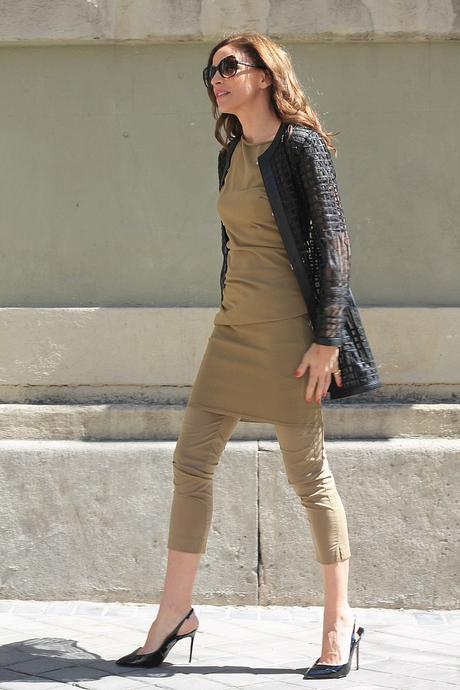 vestido con pantalon