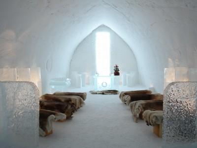 Una boda bajo cero en una capilla de hielo - Foto: www.visitfinland.com