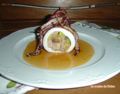 Calamares rellenos de Carme Ruscalleda