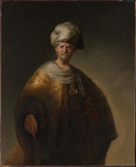Rembrandt (Rembrandt van Rijn),  Man in Oriental Costume (