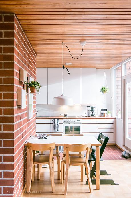 Estilo nórdico muy acogedor en un edificio de los 60