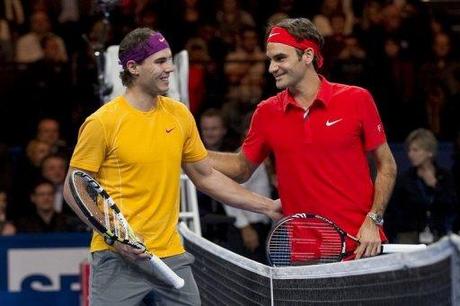 La solidaridad fue la ganadora entre Nadal y Federer