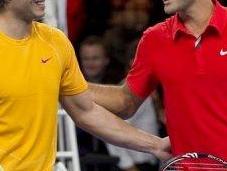 solidaridad ganadora entre Nadal Federer