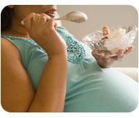 Dieta durante el embarazo rica en grasa