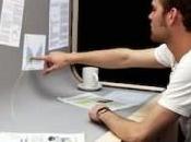 Bendesk futuro escritorio: Multi-Touch+Mesa estilo