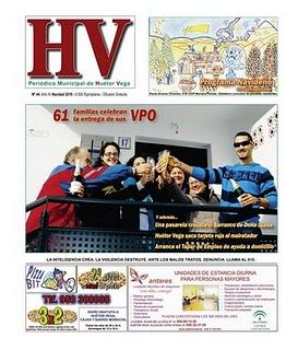 Edición de Navidad 2010 del periódico municipal HV