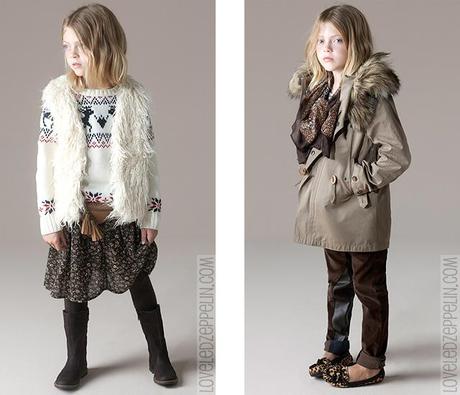 Zara Niña lookbook octubre 2010