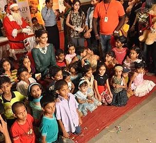 Santa claus Bollywood, imagenes navideñas de las estrellas de Bollywood