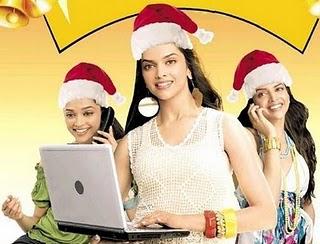 Santa claus Bollywood, imagenes navideñas de las estrellas de Bollywood