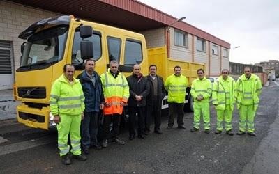 La Diputación adquiere un camión para la brigada de Almadén