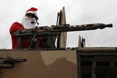 Navidades sin luces y navidades con armas.