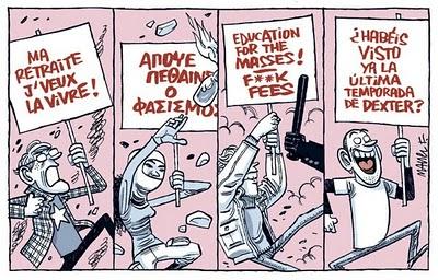 Los vídeos de la Navidad.