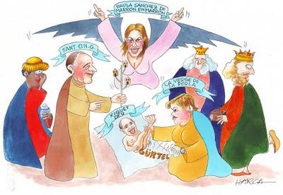 Los vídeos de la Navidad.