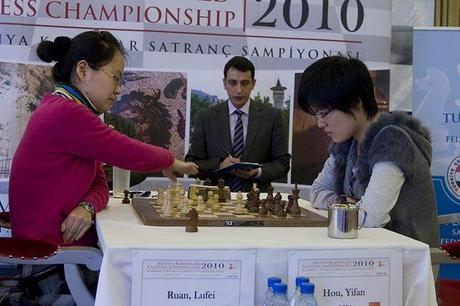 Hou Yifan Campeona mundial de ajedrez 2010