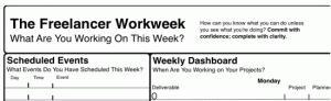 freelancer-workweek imágen de la hoja de trabajo del calendario laboral para autónomos