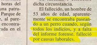 Burradas en la prensa española, 3ª parte