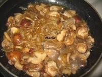 Falda de ternera con surtido de setas al pedro jiménez