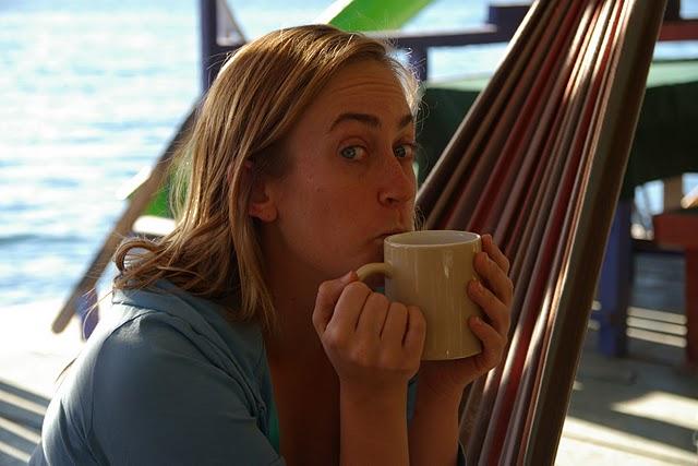 Lago de Coatepeque, calma transparente