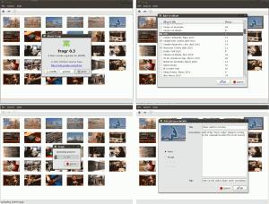 Frogr- Organizador de flickr remoto para Gnome