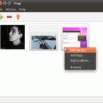Frogr- Organizador de flickr remoto para Gnome