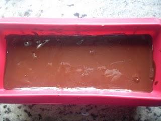 TURRÓN DE CHOCOLATE RELLENO DE ARROZ CON LECHE