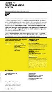 Máster en Motion Graphic Design