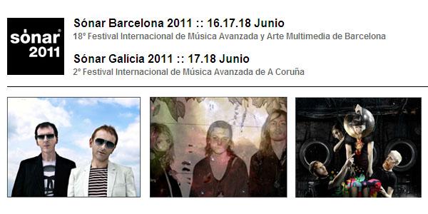 Cartel de Sónar 2011