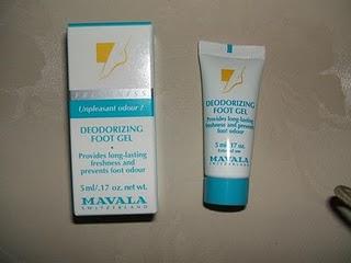 Gel desodorante pies