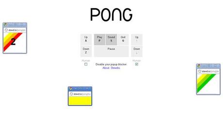 Browser Pong :: un clásico con navegadores