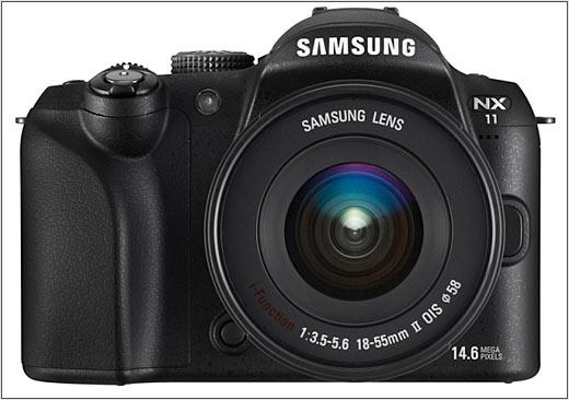 Samsung anuncia NX11 cámara sin espejo con i-función