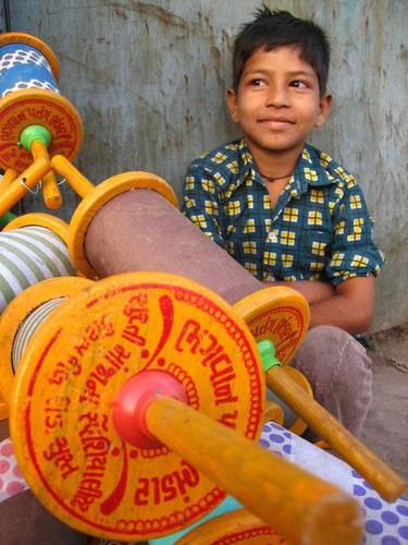 India: Festival de cometas en Gujarat - 14 de enero 2011U...
